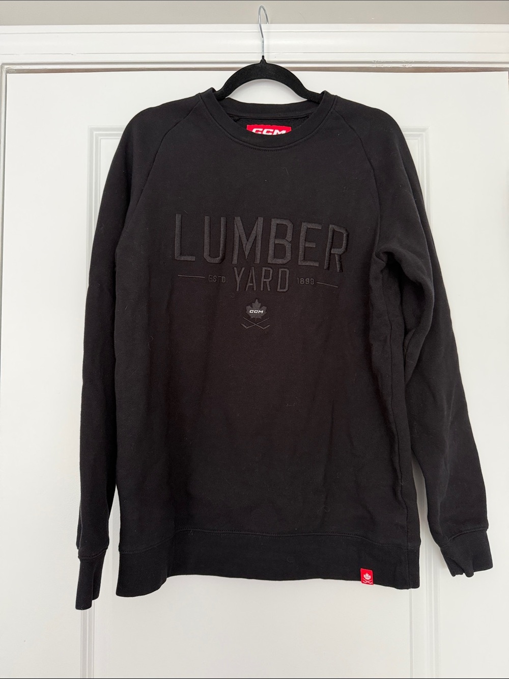 CCM Black Lumber Yard Crewneck Sweatshirt